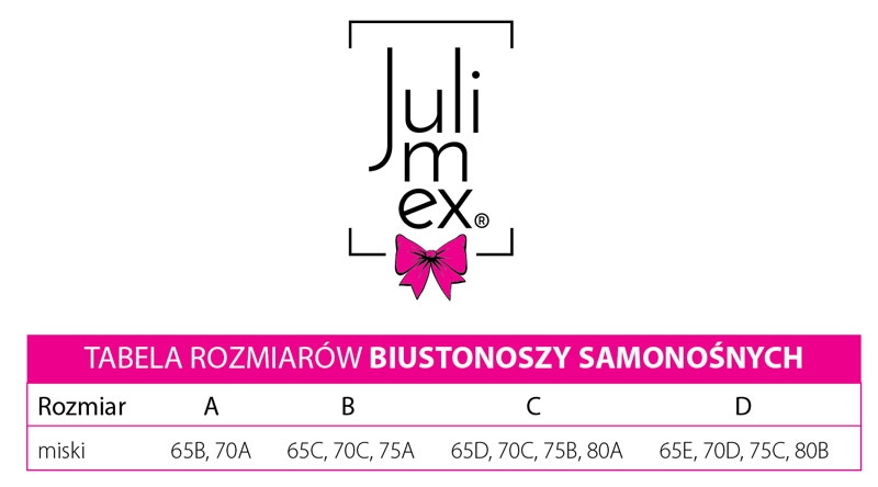 Biustonosze samonośne, bielizna damska