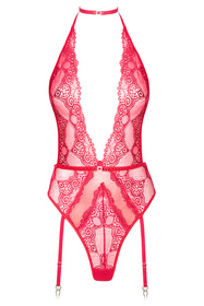 Beauty Night Adelaide teddy BN6530 Боді сексуальні, червоний