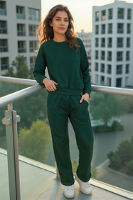 Vivisence 9102 Spodnie dres, zielony