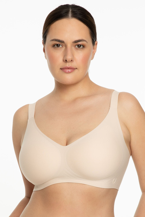 Julimex Jelly Bra Comfort Biustonosz braletka, beżowy