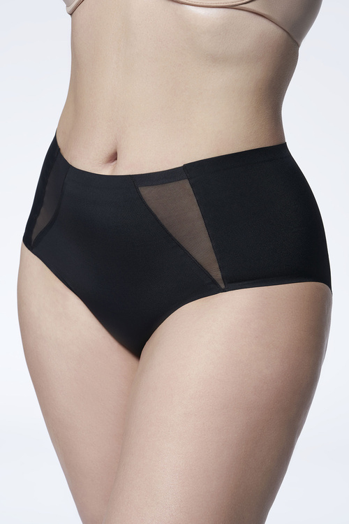 Julimex Pearl panty Majtki figi, czarny