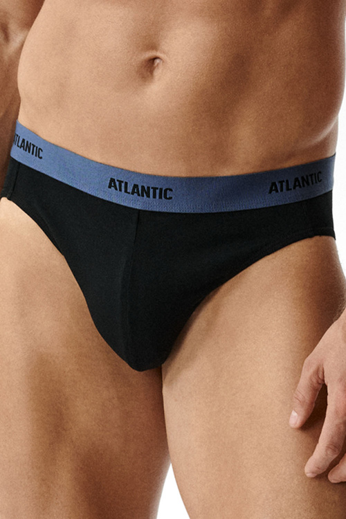 Atlantic 3MP-0944 3-pack Трусики трусики, чорний
