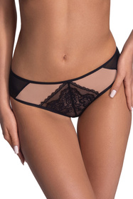 Ava 1824/1/B Venus Majtki brazyliany, black