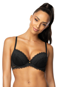Mat 0198/11/2 Estelle Biustonosz push-up, czarny