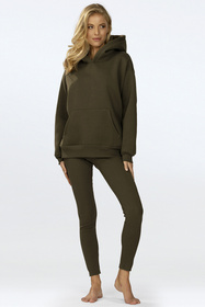 Dkaren Oseye-Le Legginsy klasyczne, khaki