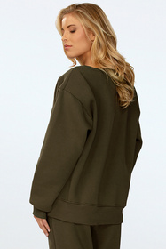 Dkaren Rehema-Bl Bluza nierozpinana, khaki
