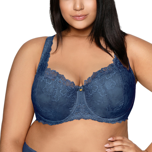 Mat 053/22 Carmela Big Biustonosz usztywniany, szafir