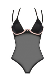Obsessive Selinne teddy Body sexy, czarny
