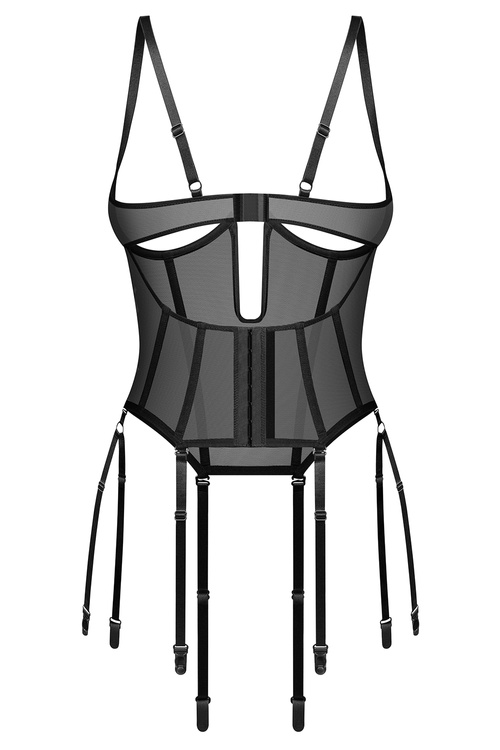 Obsessive Euphori corset Gorset sexy, black