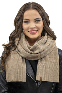 Vivisence 7042S Szalik lub apaszka szalik, beżowy