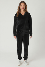 Vivisence 9202kmpl Komplet bluza+spodnie, czarny