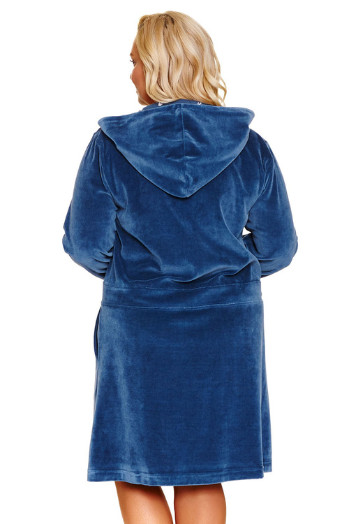 Doctor Nap SWO.1008 Nocna szlafrok, deep blue