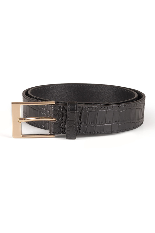 Vivisence P0002 Pasek skórzany, black