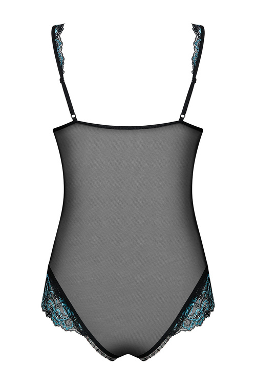 Obsessive Amanta teddy Body sexy, czarny