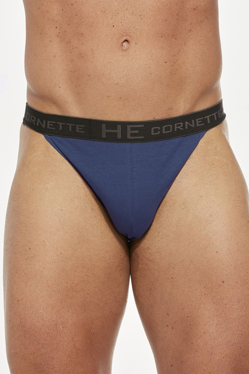 Cornette Tanga High Emotion 501/06 Majtki slipy, jeans