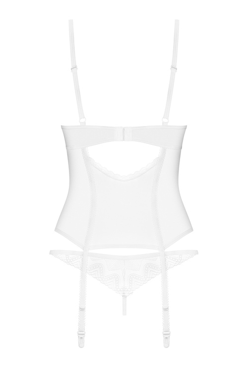 Obsessive Alissium corset & thong Gorset sexy, white