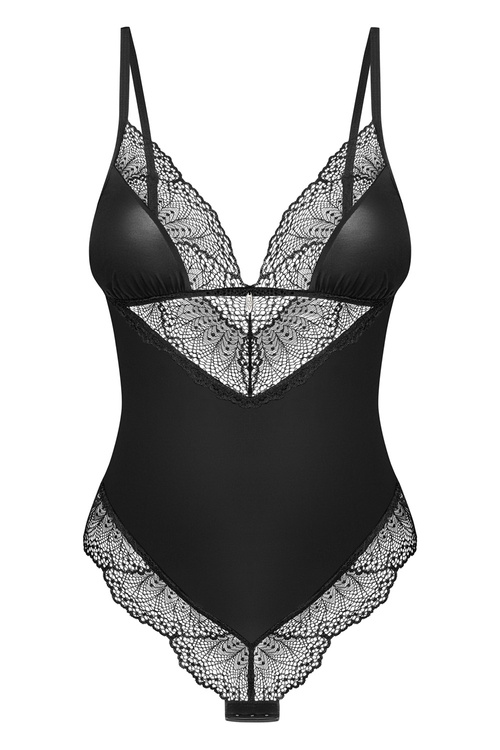 Obsessive Lobellis teddy Body sexy, czarny