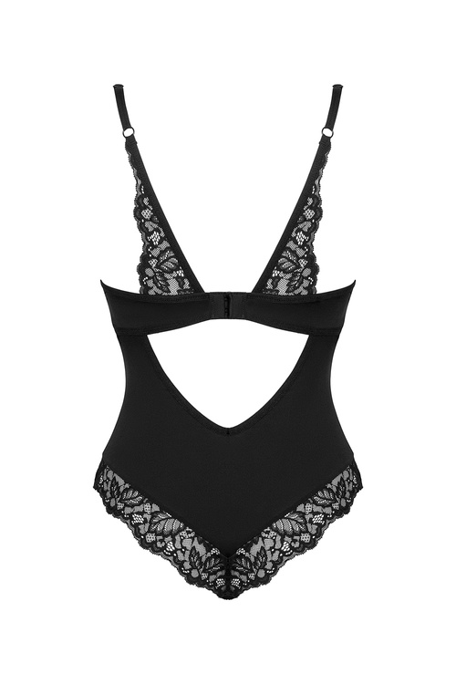 Obsessive Bellastia teddy Body sexy, czarny