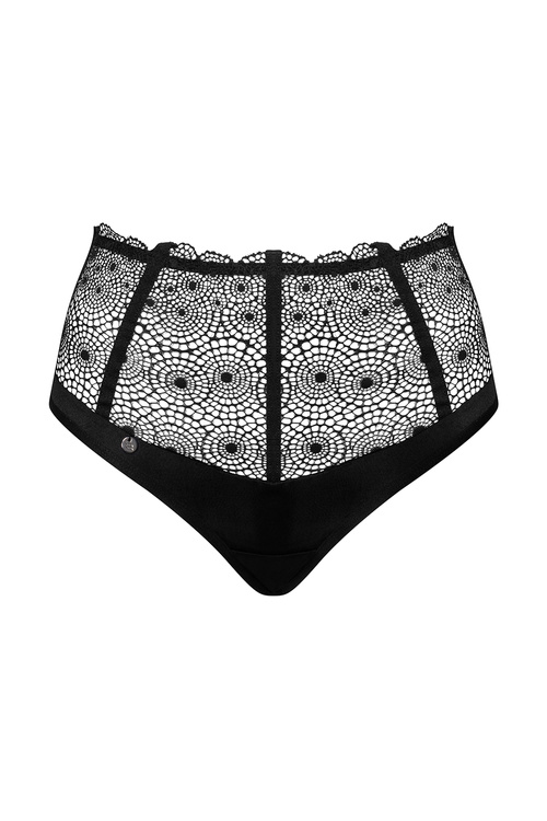 Obsessive Sharlotte panties Majtki figi, czarny