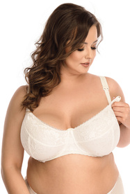 Nessa Mamma Lace N504 Biustonosz miękki, ecru