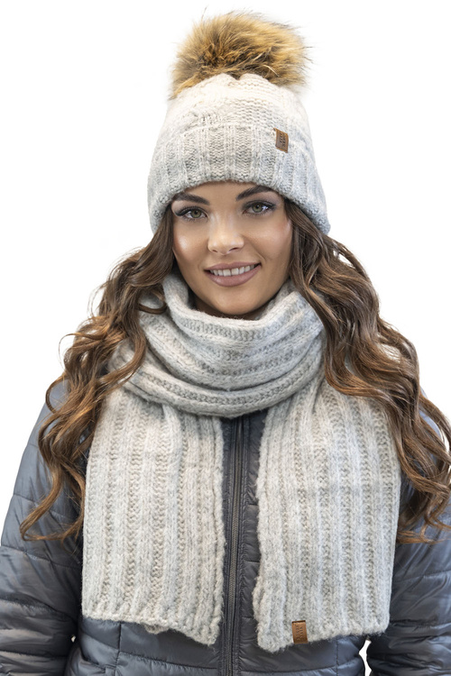 Vivisence 7105 Szalik lub apaszka szalik, jasnoszary
