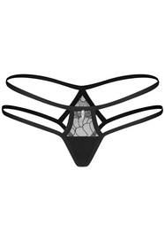 Obsessive Arrowel panties Majtki figi, black