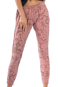 Reviver F9501 Spodnie dres, pudrowy róż