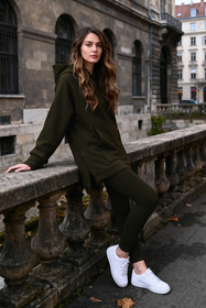 Vivisence 9207kmpl Komplet legginsy + bluza, zielony