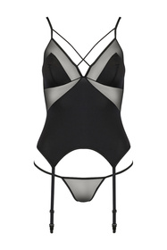Avanua Quella corset Gorset sexy, black