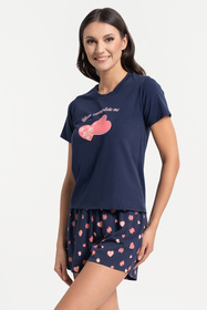 Moraj PDD3900-020 Nocna piżama, navy
