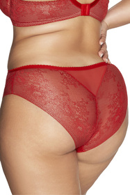 Ava 2127 Crown Majtki figi, red
