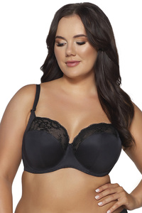 Ava 2111 Azalea Biustonosz miękki, black