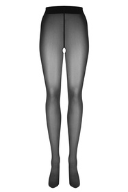 Obsessive Norless Girl crotchless tights Wyrób pończoszniczy rajstopy, black