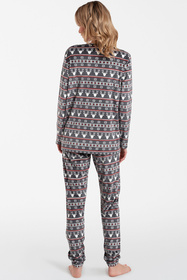 Italian Fashion Islandia dł.r. dł.sp. Dres homewear, grafit