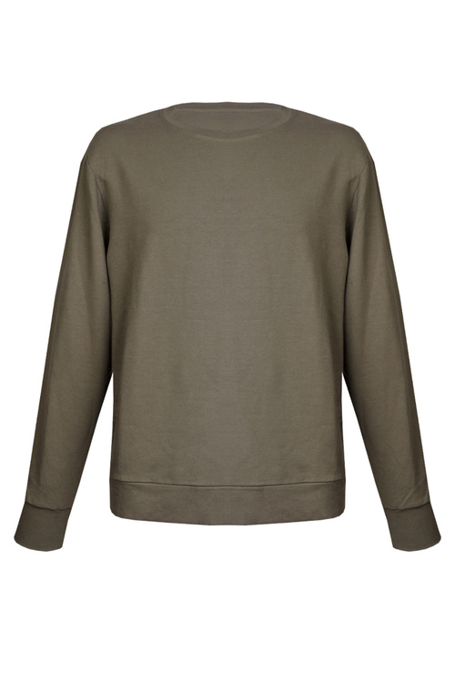 Dkaren Justin Bluza nierozpinana, khaki