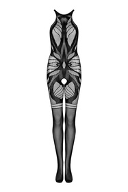 Obsessive G331 bodystocking Body bodystocking, czarny