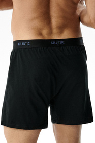 Atlantic 2MBX-0255 2-pack Трусики боксерки, чорний