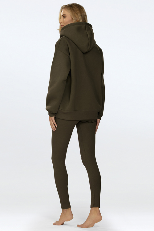Dkaren Oseye-Le Legginsy klasyczne, khaki