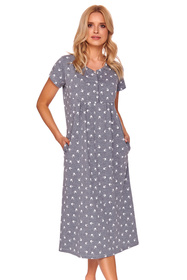 Doctor Nap TM.4119 Nocna koszula, dark grey