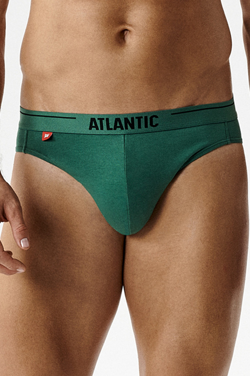 Atlantic 5SMP-004 5-pack Majtki slipy, grafit/niebieski/denim/indygo/ciemnozielony