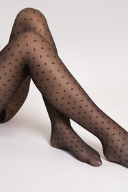 Fiore Olivia 15 DEN G6079 Wyrób pończoszniczy rajstopy, black