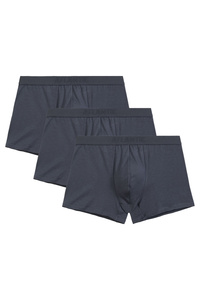 Atlantic 3BMH-016 3-pack Трусики боксерки, графітовий