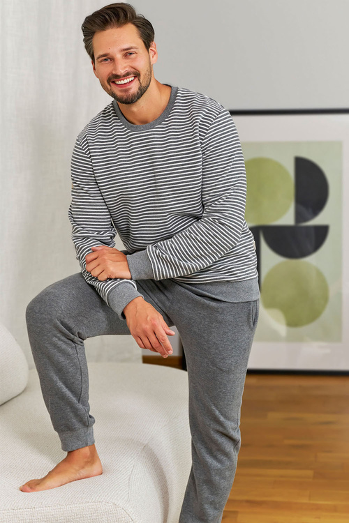 Doctor Nap PMB.5248 Nocna piżama, dark grey