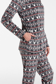 Italian Fashion Islandia dł.r. dł.sp. Dres homewear, grafit