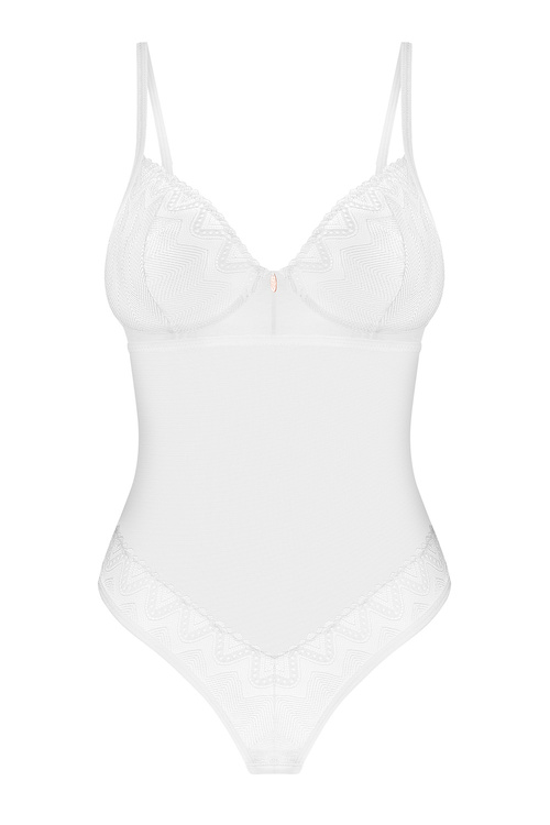 Obsessive Alissium teddy Body sexy, white