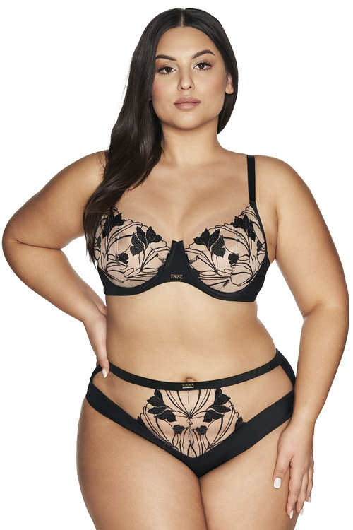 Ava 2117 Sublime Majtki figi, black