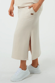 Italian Fashion Stella maxi Spódnica dresowa, beż