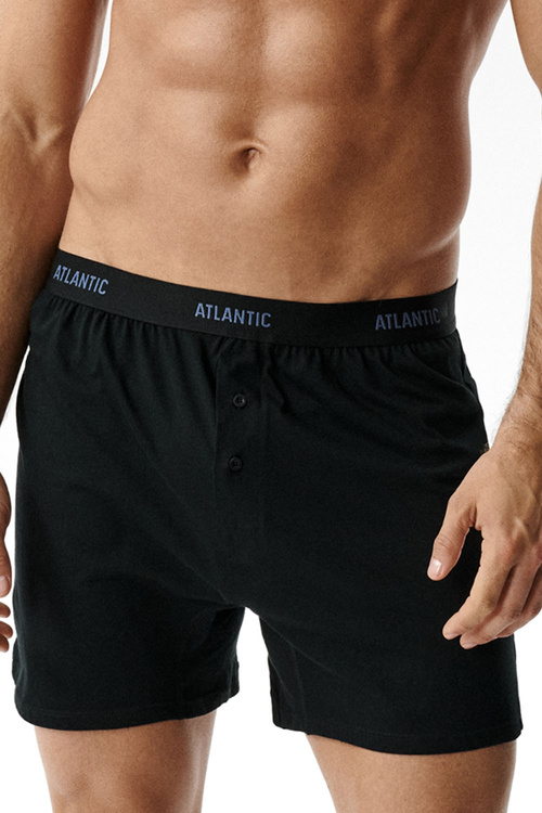 Atlantic 2MBX-0255 2-pack Трусики боксерки, чорний