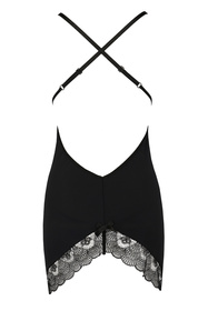 Casmir Alina chemise Nocna komplet koszulka + stringi, black