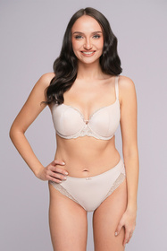 Ava 2256 Asielle MAXI Biustonosz usztywniany, beige